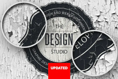 15 Vintage Overlay Textures Mock-up