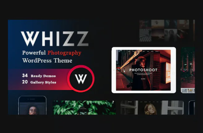 Whizz Photography WordPress