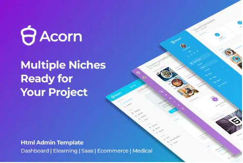 Acorn - Bootstrap 5 Html Laravel .Net Admin Templa