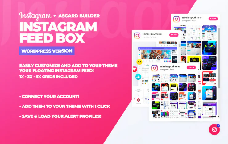 Instagram Feed Box WordPress Plugin