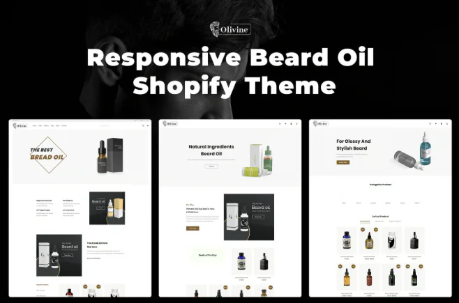 Olivine - Responsive Beard Oil Shopify Theme