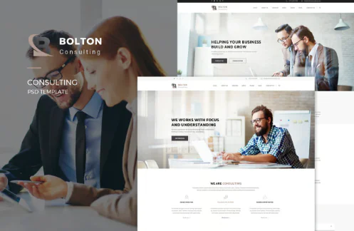 Bolton : Consulting PSD Template