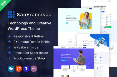 San Francisco - Creative WordPress Theme